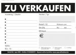 Verkaufsschilder Rot